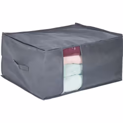 Utilisez l’espace libre sous votre lit tout en protégeant vos textiles et linge de maison de la poussière. Le sac de rangemen ...