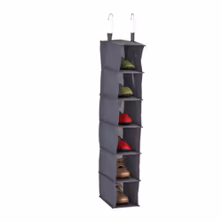 Vous cherchez à mettre un peu d’ordre dans votre armoire ? Accrochez cette étagère suspendue à une tringle à vêtements ! Les ...