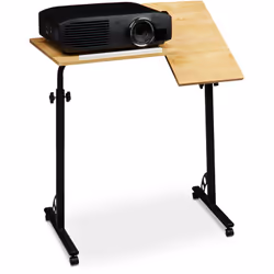 Surfez ou travaillez tranquillement depuis votre canapé, votre lit, votre bureau avec cette table pour ordinateur à 4 roulett ...