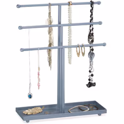 Avec ce porte-bijoux, les colliers emmêlés appartiennent au passé. Le présentoir à bijoux permet de ranger et de présenter de ...