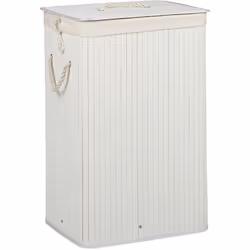 Faites le bon choix et optez pour ce panier à linge en bambou pour votre salle de bain, cuisine ou cave. Le sac à linge en ba ...