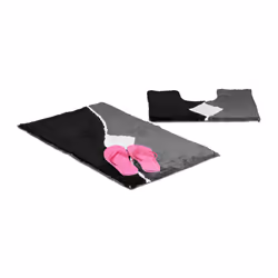 Relaxdays 10020455, Anthracite, Noir, Blanc, Polyester, Lavage en machine, 800 mm, 500 mm