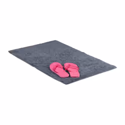 Relaxdays 10020069, Gris, Coton, Lavage en machine, 600 mm, 1000 mm