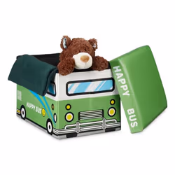 Relaxdays 4052025992873, Boîte de rangement, Multicolore, Rectangulaire, Fibre de bois, mousse, Plastique, Image, Intérieure