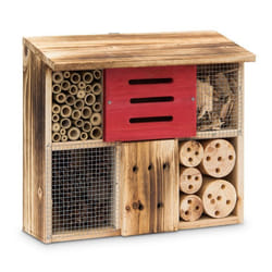 Relaxdays 4052025997663 hôtel à insectes Support Bois