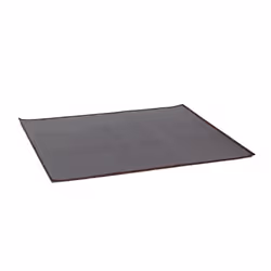 Relaxdays Tapis de salle de bain Bambou 100 x 80 cm Douche Tailles différentes Couche antidérapante, noir