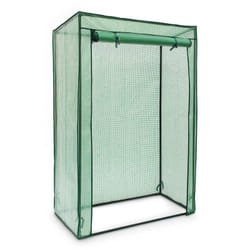 Relaxdays - Serre de jardin à tomates tommy Tente pour plantes Protection des légumes Toit 150 x 100 x 50 cm, pe