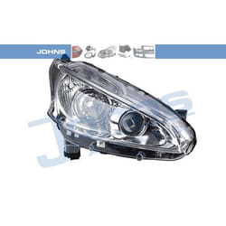 JOHNS 57 28 10-2 Phares droit H7/H7 PEUGEOT: 208 I 3/5 portes