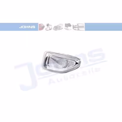 Clignotant; JOHNS; blanc avant gauche, installation latérale sans porte-lampe; pour DACIA; 261651140R