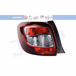 Feu arrière; JOHNS; gauche sans porte-lampe; pour DACIA; 265550577R
