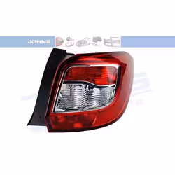 Feu arrière; JOHNS; droit sans porte-lampe; pour DACIA; 265506669R