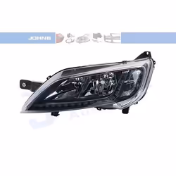 Phares; JOHNS; gauche H7/H7; pour FIAT, PEUGEOT, CITROËN, OPEL; 1374297080, 1392604080, 1394430080, 1612041880, 1626194880
