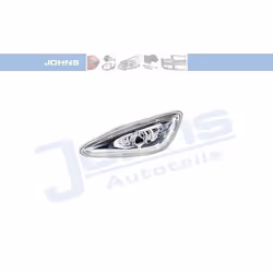 Clignotant; JOHNS; blanc avant gauche, installation latérale sans porte-lampe; pour KIA; 923033S000