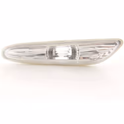 pour BMW série 3 E90 / E91 Couleur: chrome avec marque E (enregistrement gratuit) côté gauche / conducteur look original trai ...