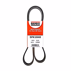 Courroie Poly-V; BANDO; 1840 5; pour HYUNDAI, KIA; 252122A110, 252122A110