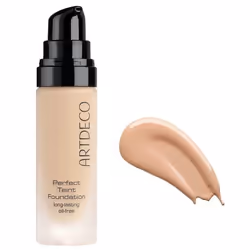 ARTDECO Perfect Teint Foundation 20 Warm Vanilla 20 ml, Bouteille, Liquide, Hydratant, Nourrissant, Protection, Warm vanilla, ...