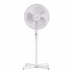 Trotec TVE 16, Ventilateur à lame domestique, Blanc, Sol, 52,5 dB, 40 cm, 90°