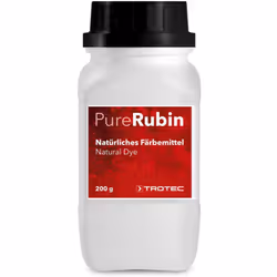PureRubin est un colorant naturel rouge de qualité alimentaire. Visible à l'oeil nu sans besoin de lampe UV, il convient pour ...