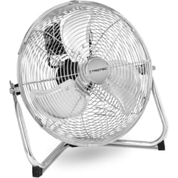Trotec Ventilateur de sol TVM 12 chromé, rétro, 37W, diamètre 30cm