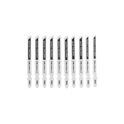 Lot de 10 lames de scie sauteuse pour métal - Trotec
