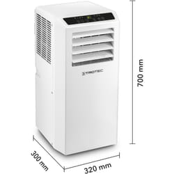 Climatiseur mobile monobloc Trotec pac 2610 s- 34 m2, Cat a, déshumidification