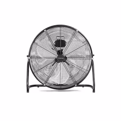 Ventilateur de sol noir Trotec tvm 24 d - 124W, pivotable, pales 60cm, longévité