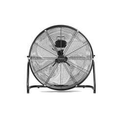 Ventilateur de sol noir Trotec tvm 24 d - 124W, pivotable, pales 60cm, longévité