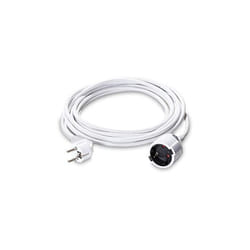 Rallonge pvc 5 m 230 v 1,5 mm² rallonge électrique avec câble H05VV-F 3G1,5 - Trotec