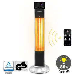 Trotec - Chauffage radiant pour terrasse irs 2000 e - 2000W - télécommande - Affichage led