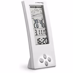Toutes les infos sur le climat intérieur et la météo en un coup d'oeil Ce thermo-hygromètre au design moderne vous informera  ...