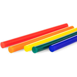 Bâtonnets de colle de couleur (50 pces ø 11 mm) - Trotec