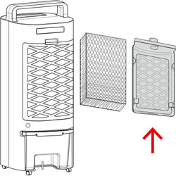 Filtre à air pour pae 11/PAE 12
