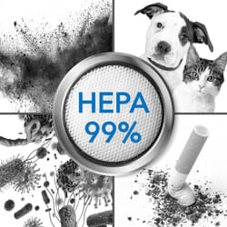Trotec Filtre HEPA pour aspirateurs-balais VC 150/ VC 155 E