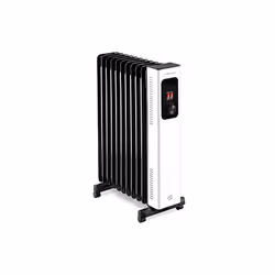 Une source de chaleur mobile pour les jours froids – économique et rapidement installée Le radiateur bain d'huile TRH 27 E al ...