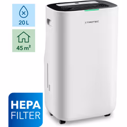 Doublement efficace grâce à la déshumidification et l'épuration de l'air via filtre HEPA de 95 % Vivre plus sainement, respir ...