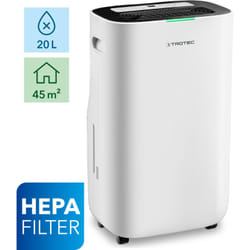 Trotec - Déshumidificateur-purificateur d'air ttk 70 hepa (Plus) - 51 m2, minuterie