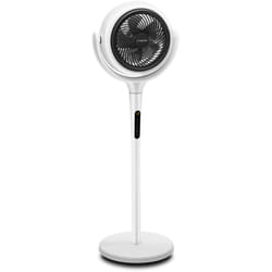 TROTEC Ventilateur sur pied TVE 200 S - 50 W - Diamètre : 40 cm - 3 niveaux - 5 pales - Oscillation - Hauteur réglable - Refroidissement silencieux