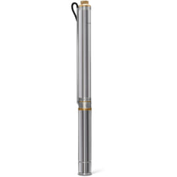 TROTEC Pompe pour puits profonds TDP 7501 E - pompe à eau avec débit 6000 l/h, 1100 W - hauteur de refoulement 90 m, ø 8,6 cm, IP68 pour pompe, pompe
