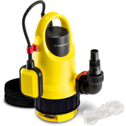Trotec - Pompe submersible tcw 900 - Pompe eau claire / sale - Débit 15 000 l/h - Puissance 900 w - Profondeur d'immersion max 7 m - IPX8