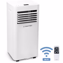 Refroidissement efficace pour les journées chaudes avec le climatiseur mobile TROTEC PAC 2020 E. Que ce soit dans le bureau à ...
