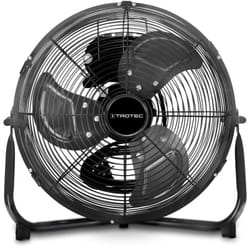 Trotec - Ventilateur de sol tvm 10-37 w, diamètre 25 cm, 3 niveaux, design métallique, fonction d'inclinaison, compact et puissant, refroidisseur