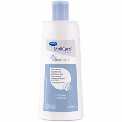 MoliCare 995040, Lotion, Unisexe, Nettoyant, Tous types de peau, 250 ml, Huile d'amande, Panthénol