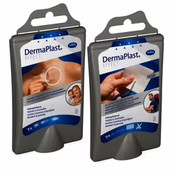 DermaPlast Effect, 9 x 6,5 cm, 3 pièce(s), Transparent, CE