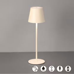 Découvrez Viletto beige - Fischer & Honsel, lampe autonome, dimmable, étanche, rechargeable USB (cordon fourni) - 190 Lumens  ...