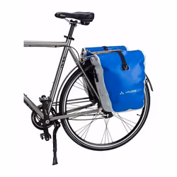 VAUDE Aqua Back Single Selle Sacoche pour bicyclette 24 L Tissu, Polyuréthane Gris, Rouge - Vue supplémentaire 4