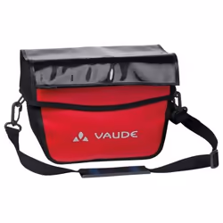 VAUDE Aqua Box, Devant, Sacoche pour bicyclette, Polyamide, Polyester, Polyuréthane thermoplastique (TPU), Noir, Rouge, 6 L,  ...