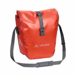 VAUDE Aqua Front, Devant, Sacoche pour bicyclette, Polyamide, Polyester, Polyuréthane thermoplastique (TPU), Rouge, 28 L, 300 ...