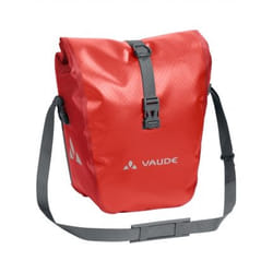 VAUDE Aqua Front Devant Sacoche pour bicyclette 28 L Polyamide, Polyester, Polyuréthane thermoplastique (TPU) Rouge