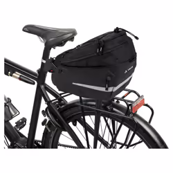 VAUDE Off Road Bag M Selle Sacoche pour bicyclette 10 L Polyamide, Polyuréthane Noir