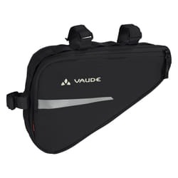 VAUDE Triangle Bag Cadre Sacoche pour bicyclette 1,7 L Polyamide, Polyester, Polyuréthane Noir, Argent